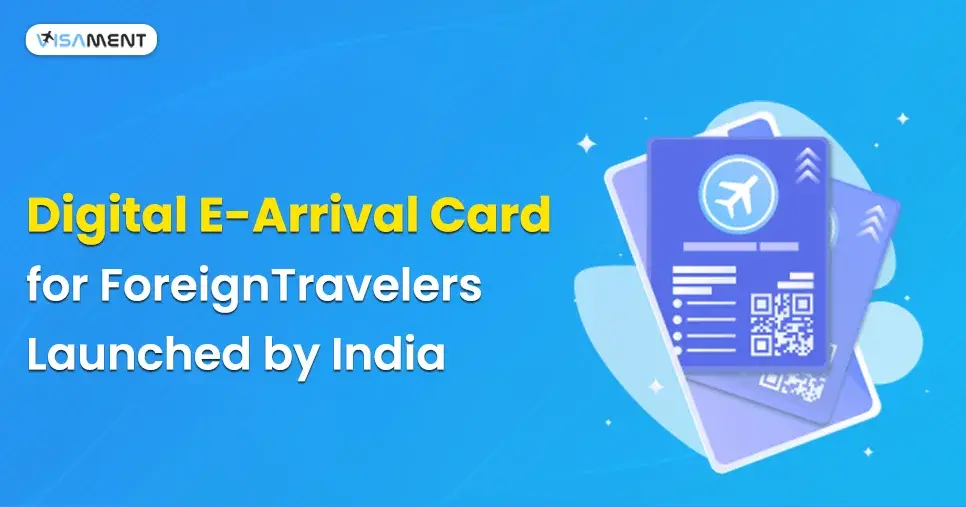 Digital E-Arrival Card for Foreign Travelers Launched by India