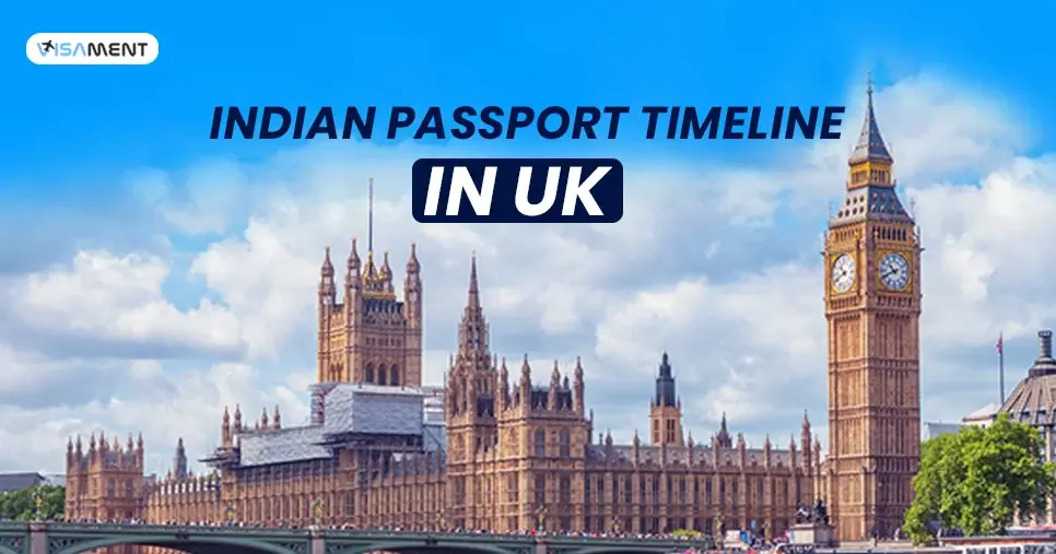Indian Passport Timeline in the UK